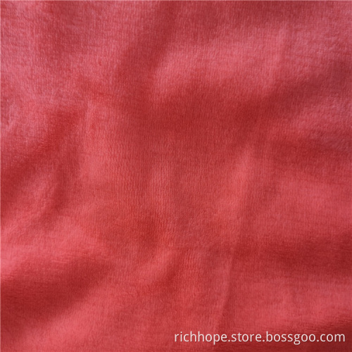 Textile Plain Color Solid Dyeing Flanell Stoff
